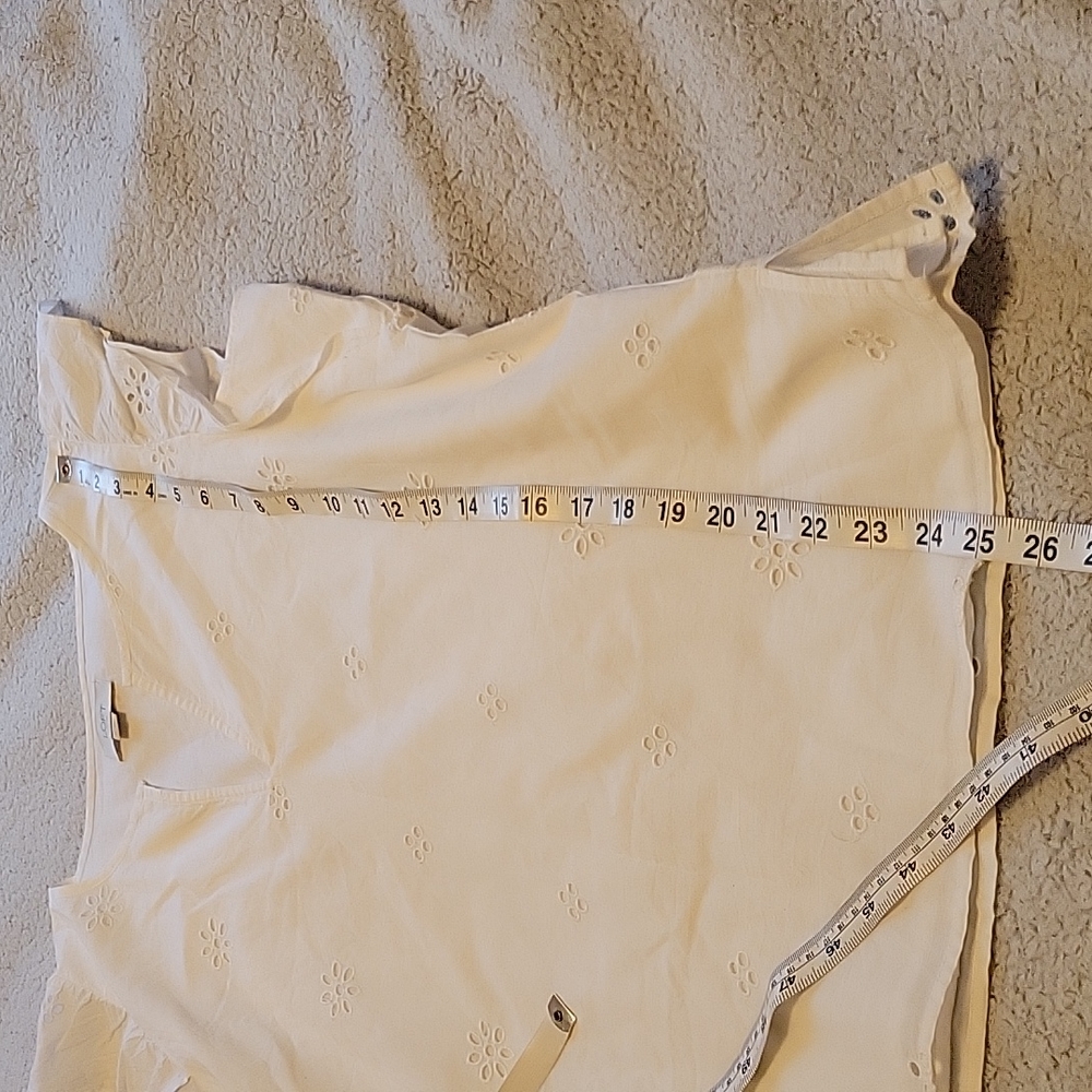 Loft cotton Ruffled sleeve Tunic - Picture 9 of 10